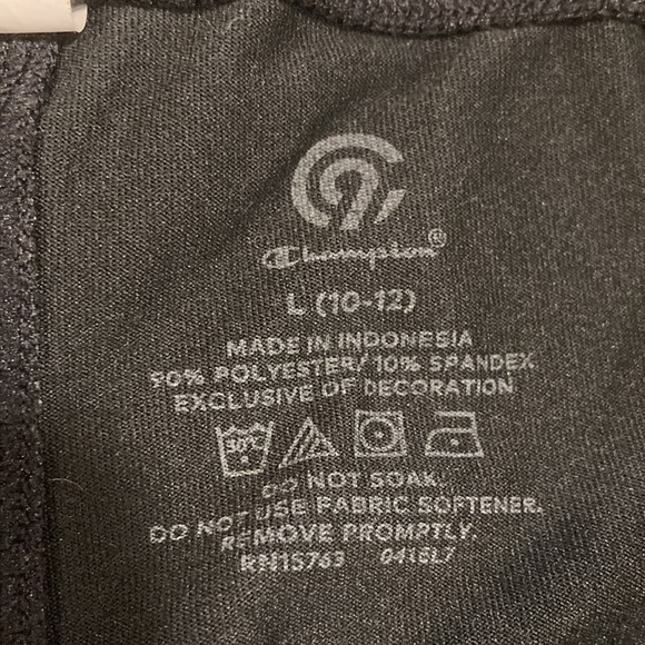 Girls champion leggings 2 pair - Picture 4 of 5